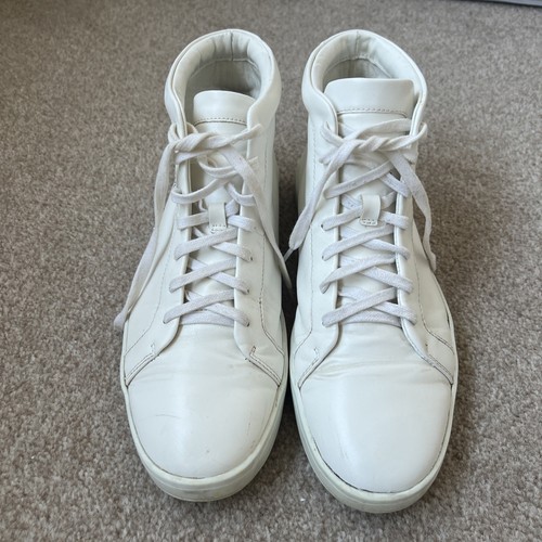 Calvin Klein Men’s White Trainers Size UK 8.5 EUR 42.5 - Picture 3 of 14