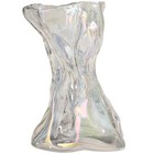 Glass Flower Vase Abstract Glass Vase Centerpiece modern floral vase