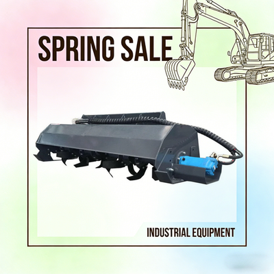 #ad AGT ECSSTR072 72quot; Hydraulic Skid Steer Tiller Attachment Universal Quick Attach $2308.00