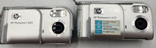 HP PhotoSmart M22 4.0MP Digital Camera - Silver LOT OF 2