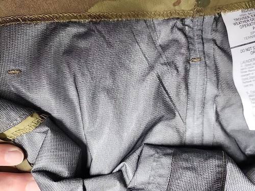 US Army OCP CAMO UCP Gore-Tex L6 Trousers ECW NSN 8415-01-641-1799 Medium Reg - Picture 4 of 11