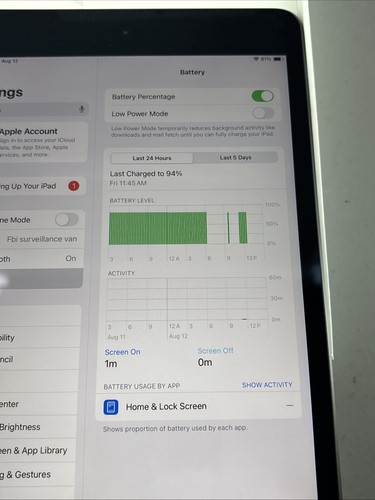 Apple iPad Mini 5th Gen (WI-FI) 256GB Silver - Brand New Open Box To Update - Picture 10 of 14