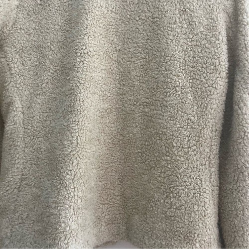 Pendleton Woolen Warm Teddy Bear Fuzzy Jacket Full Zip Up Cream Oatmeal Womens M - Picture 9 of 11