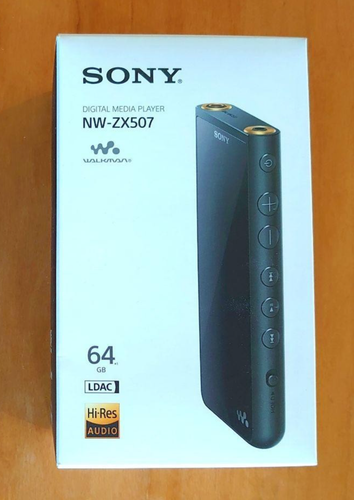 Sony NW-ZX507 Walkman 64GB Hi-Res Digital Audio Player Android WLAN schwarz Japan - Bild 1 von 2