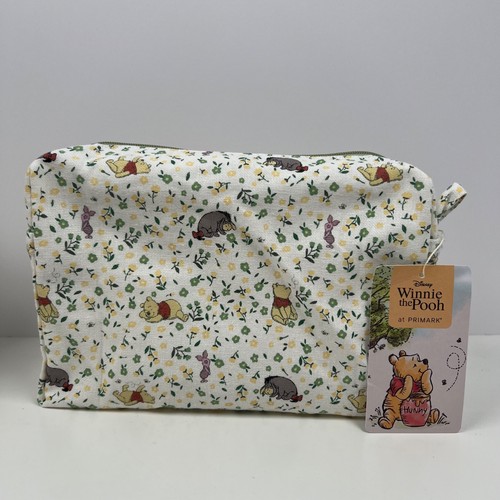 Bandolera y bolso de maquillaje Disney X Primark Winnie The Pooh (suave) de cuero sintético nuevo con etiquetas - Imagen 4 de 13