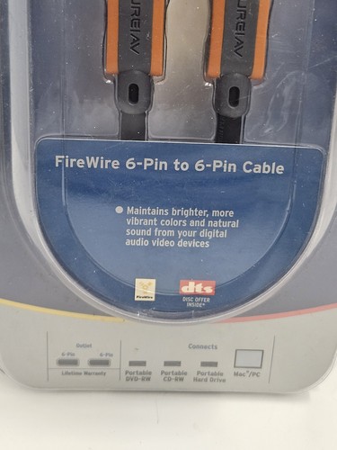 Neu - Pure AV Belkin Digital FireWire Kabel 6-polig auf 6-polig - Bild 5 von 8