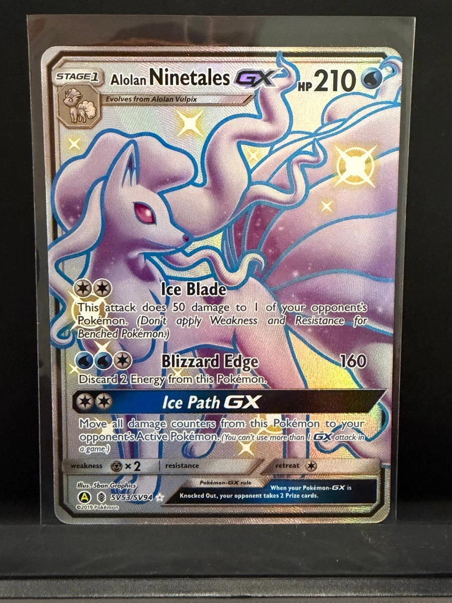 Alolan Ninetales GX Pokémon TCG Cards for sale