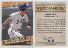 2021 Topps Opening Day Legends of Baseball George Brett #LOB-5 HOF