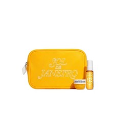 Sol de Janeiro Vibrant Yellow Beauty Set NWT Pouch - Bum Bum Cream - Body Spray
