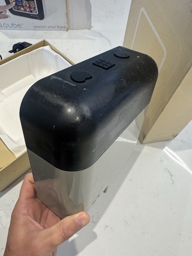 IMPRESIONANTE CUBO NEGRO Cubo-0211 REDES SOCIALES STREAMING FEED INSTAGRAM Facebook ETC - Imagen 10 de 20