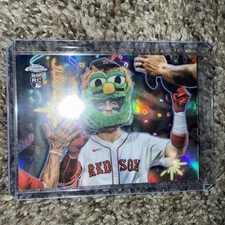 Marcelo Mayer 2025 Topps Chrome Update Celebracion SSP Rookie  Red Sox