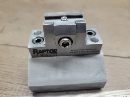 SCHÖNER RAPTOR EDELSTAHL 5. ACHSE CNC SCHRAUBSTOCK RWP-019SS 0,375 X 1,25" TAUBENSCHWANZ - Bild 2 von 4