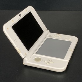 Nintendo New 3DS XL LL Console RED-001 Pearl White Tested Works Japan 8696 UG