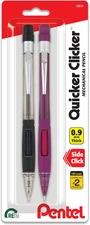 Quicker Clicker Automatic Pencil, 0.9Mm, Assorted Barrel Colors, Color May Vary,