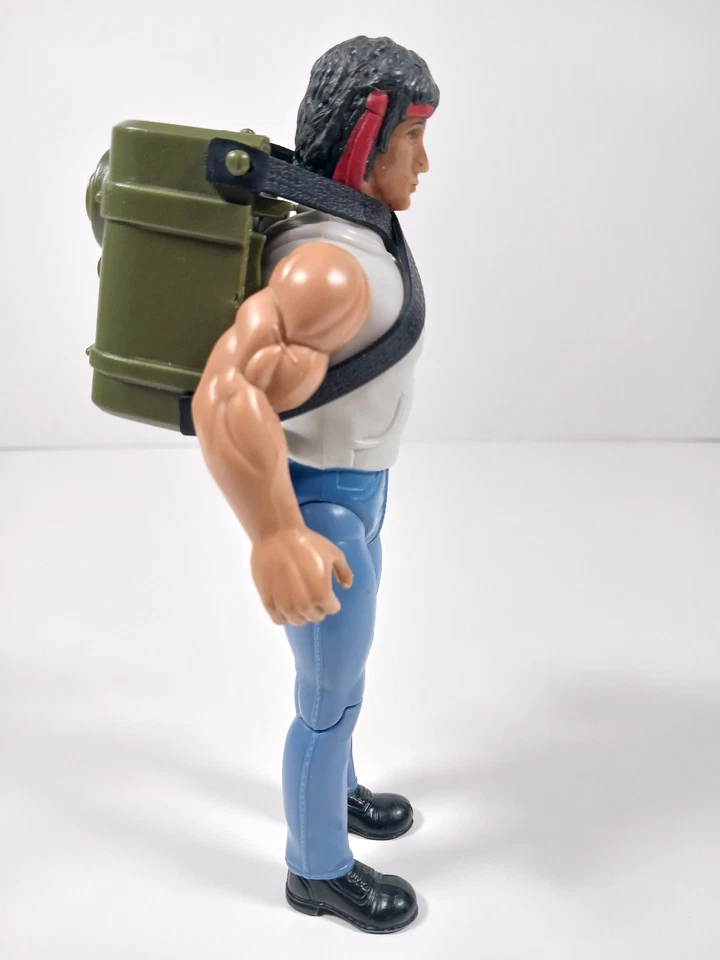 Vintage 1986 Coleco John Rambo Fire Power 7" Action Figure - Image 3 of 4