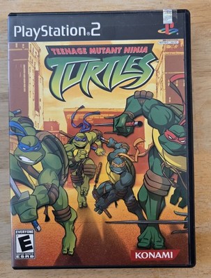 Teenage Mutant Ninja Turtles Playstation 2 PS2 Tested Works Konami TMNT 
