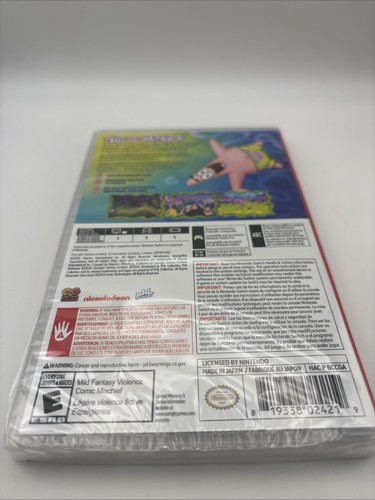 Bob Esponja Pantalones Cuadrados The Patrick Star Game - Nintendo Switch *SELLADO* - Imagen 4 de 4