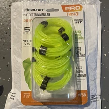 Rino-Tuff Precut Pro Twisted Trimmer Line Universal Fit .095" x 16-ft