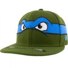 Teenage Mutant Ninja Turtles Leonardo Character Armor 59Fifty Fitted Hat Green
