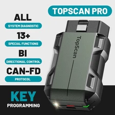 TopScan Pro OBD2 Scanner ABS SRS Transmission Diagnostic Scan Tool Code Reader