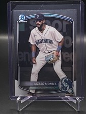 2025 Bowman Baseball Chrome Lazaro Montes #BCP-23 Seattle Mariners