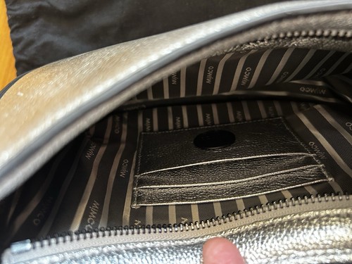 Mimco Betsy Shoulder Bag Silver New + Dust Bag RRP $280 - Picture 4 of 8