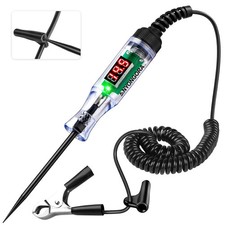 Automotive Test Light With 3-48v Led Digital Display Automotive Circuit Tester