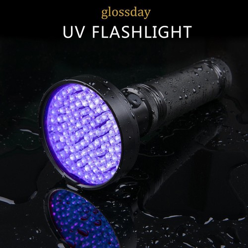 UV Ultraviolet Light Flashlight Inspection 100 LED BlackLight 395nM Lamp Torch - Picture 8 of 24
