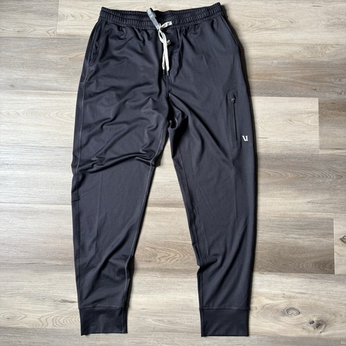 Vuori Sunday Performance Jogger Men’s L Black V416 Athletic Fit Pockets FLAWLESS