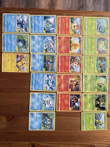 Pokemon Karten Full Set 25th Mc Donalds 2021 Promo Mcdonalds NM Pikachu Glumanda - Bild 3 von 4