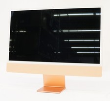 Apple 24" iMac with Apple M1 8-Core CPU 8GB RAM, 256GB SSD Orange 