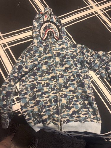 bathing ape hoodie medium men