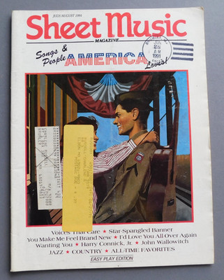 Sheet Music magazine- 1991 Easy Play: Songs & People America Loves!, Jazz Countr