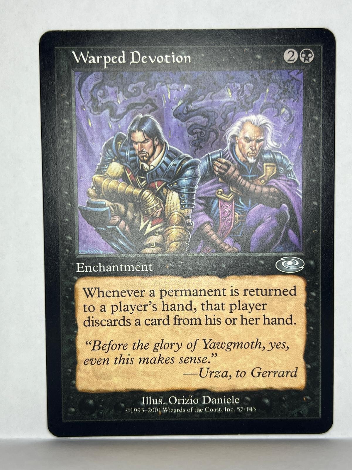 Warped Devotion 57 Uncommon Planeshift Magic: The Gathering Lightly Played