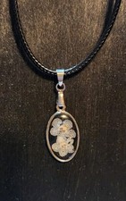 Handmade Resin Necklace - Real Pressed Flowers - Adjustable Cord Necklace