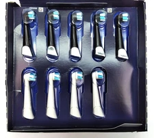 Oral-B Replacement Brush Heads IO Deep Clean Round 5 Black 4 White - 9 Pack