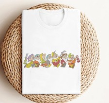 Seven Dwarfs Marching In Line Snow White  The 7 Dwarfs Tshirt Men Women