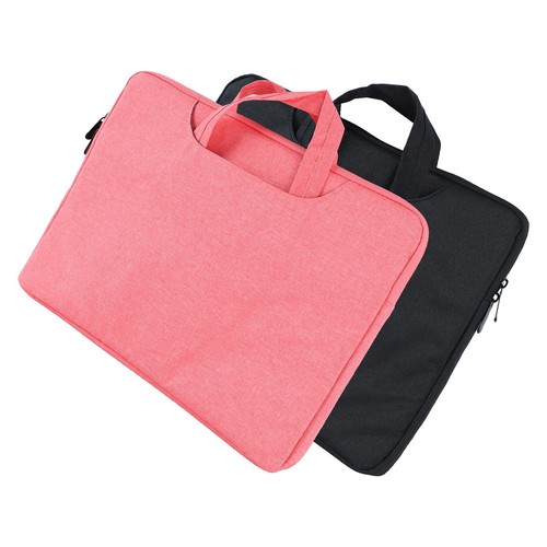 15.6in Laptop Bag Stylish Lightweight Water Resistant Oxford Cloth Slim Compu FY - Afbeelding 17 van 28