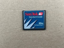 SanDisk 64 SDCFB-64-202-00 MB Compact Flash Card