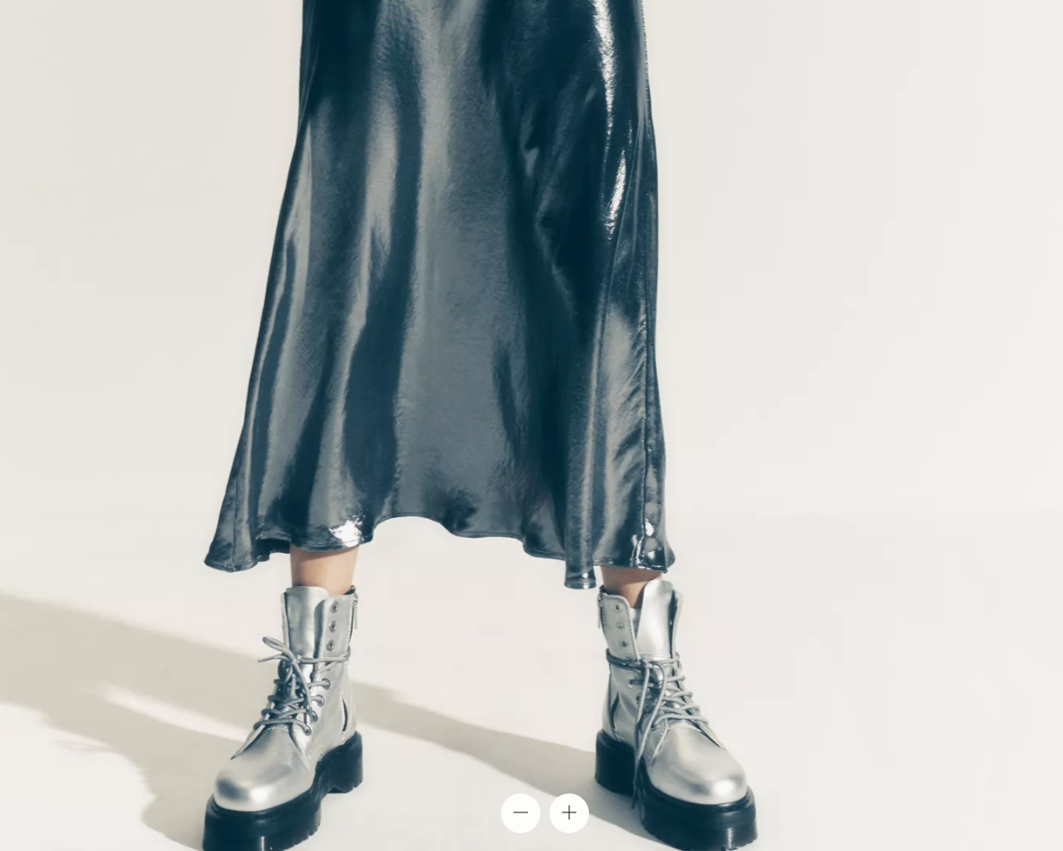 DR. MARTENS JADON MAX METALLIC LEATHER PLATFORMS MSRP$260