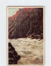 Postcard View on North Side Below Rapid Grand Canyon Arizona USA