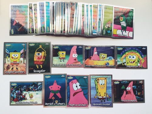2025 Topps Chrome SpongeBob PATRICK & SquarePants Base Lot Of 52 Cards Wrap Well