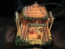 Fontanini 1996 The King's Tent - Blue - 5" Scale -Lighted - No Box