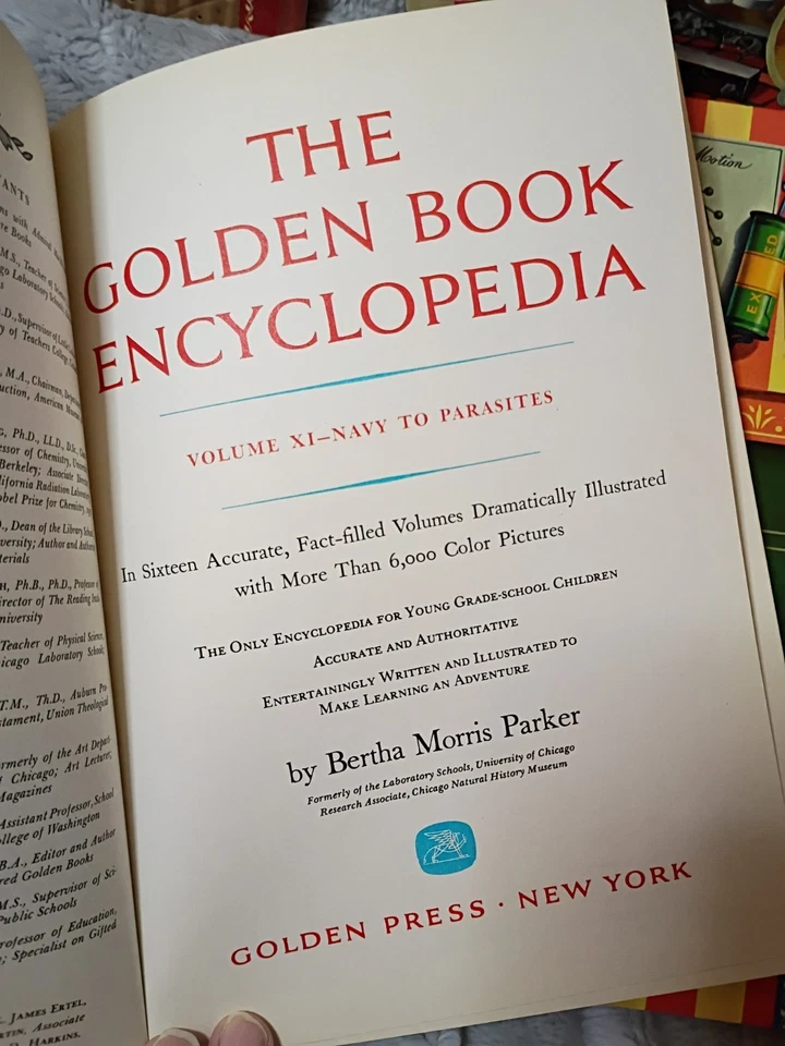 Vintage The Golden Book Encyclopedia 1959 Collection Volumes 1 - 16 Complete Set - Image 2 of 4