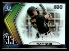 2022 Bowman #BTP-33 Henry Davis Bowman Scouts' Top 100