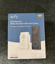 eufy Security Battery Video Doorbell C210 Kit, 1080p, No Subscription, Wi-Fi