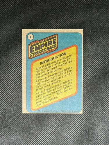 1980 Topps Star Wars Cards Empire Strikes Back Series 1 - You Pick #1 - #132 - Picture 5 of 267