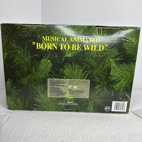 Dan Dee Santa Motorcycle Animated Lite Up Musical Born to Be Wild Open Box 1996 - Picture 3 of 17