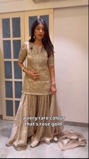 PUNJABI SHARARA PLAZZO KURTI PLAZZO SALWAR KAMEEZ SUIT WOMEN READY MADE DESIGNER