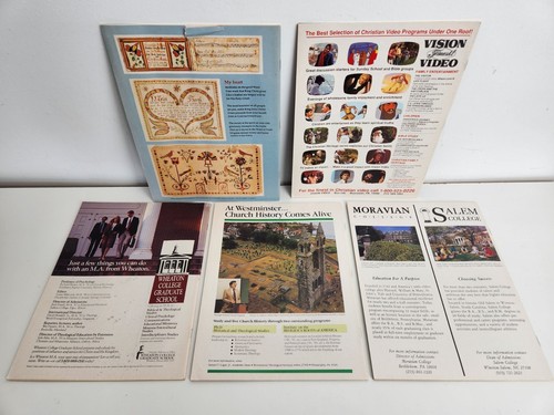 Christian History Magazine Bulk Job Lot Vtg 1987 80s Bible Study Home School - Foto 2 di 13